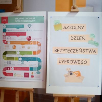 Szkolny Dzień Bezpieczeństwa Cyfrowego w  Szkole Podstawowej nr 2 w Nakle nad Notecią